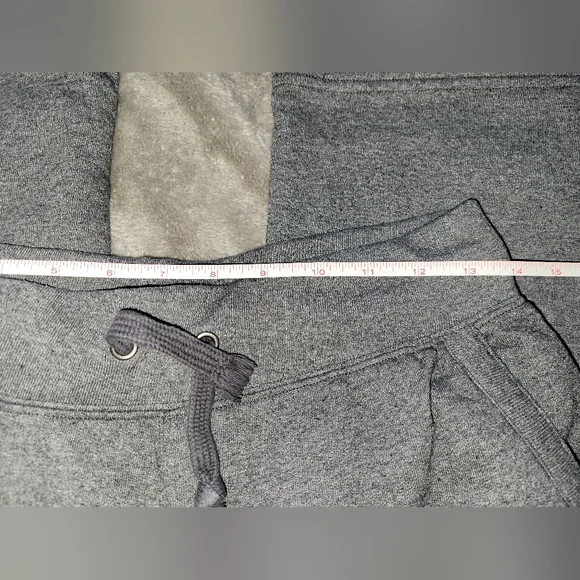 Champion Men's Gray Sweatpants with Drawstring - Picture 4 of 7